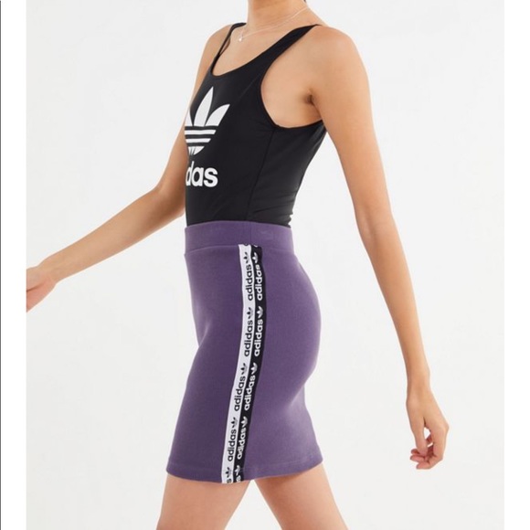 adidas bodycon skirt